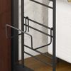 SoBuy KCR08-PF Mikrowellenregal, Spanplatte, Melamin, Braun, 60 x 72 x 36 cm Bild 5