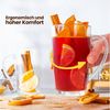 KONZEPT Latte-Macchiato-Tasse Latte Macchiato Gläser Set mit Henkel, Set Kaffeegläser 350 ml, 6-tlg, 6/12-er Set aus transparentem Glas Bild 4