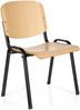 hjh OFFICE Besucherstuhl Konferenzstuhl XT 600 Holz Buche Bild 2