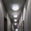 LED Deckenleuchte, weiß silber, D 12 cm Bild 3
