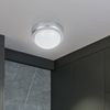 LED Deckenleuchte, weiß silber, D 12 cm Bild 2