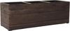 VIVANNO Pflanzkübel Holz MAXI Kasten - Braun Maserung (1 St), 84 x 30 x 40 cm Bild 5