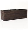 VIVANNO Pflanzkübel Holz MAXI Kasten - Braun Maserung (1 St), 84 x 30 x 40 cm Bild 3