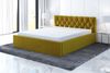 Polsterbett VOG 160x200 mit Matratze, Bettkasten und Lattenrost. Farbe: Bernesteigraun 34 Bild 2