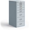 Bisley MultiDrawer™, 29er Serie, abschließbar, DIN A4, 8 Schubladen, Farbe lichtgrau Bild 3