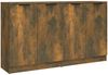 Sideboards 2 Stk. Räuchereiche 60 x 30 x 70 cm Holzwerkstoff [3115777] Bild 2