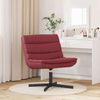 vidaXL Drehstuhl Weinrot 63 x 75 x 76 cm PU 42007342 Bild 3