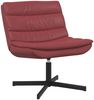 vidaXL Drehstuhl Weinrot 63 x 75 x 76 cm PU 42007342 Bild 2