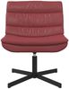 vidaXL Drehstuhl Weinrot 63 x 75 x 76 cm PU 42007342 Bild 4