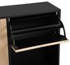 autolock Schuhschrank Schuhschrank mit Schuhwechselhocker, für Flur, Schlafzimmer Bild 4