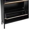 autolock Schuhschrank Schuhschrank mit Schuhwechselhocker, für Flur, Schlafzimmer Bild 3
