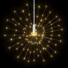 vidaXL Feuerwerkslicht Weihnachtsdeko Warmweiß 20 cm 140 LEDs 328596 Bild 4