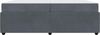 vidaXL Bettrahmen mit Matratze Dunkelgrau 200 x 200 cm Stoff 3398439 Bild 5