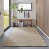 TaCa Home Wollteppich Hand-Webteppich, rechteckig, Höhe: 13 mm, Hand-Web gewalkt Wohnzimmer Schlafzimmer 070x130cm Bild 5