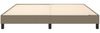 vidaXL Polsterbett, Stoff, 25,0 cm, Taupe, 160x200 cm Bild 5