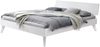 Hasena Trento Ancona Massivholzbett 90x200 Buche weiss deckend, lackiert 20 Bild 2