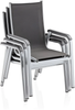 KETTLER Stapelstuhl Kettler Basic Plus Stapelsessel Aluminium/Outdoorgewebe Bild 3