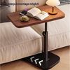 BlingBin Beistelltisch Beistelltisch Holz Klein Couchtisch Sofatisch,C Form Höhenverstellbar (1 Set, 1-St, 45 x 30 x 80 cm), Höhenverstellbar und 360° Drehung, ideales Geschenk Bild 3