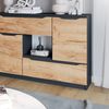 Kommode Ruben Goldkraft Eiche 120 x 84 cm mit Schubladen Vicco Bild 5