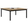 vidaXL Couchtisch Kunsthandwerk Eiche 100 x 100 x 45 cm Holzwerkstoff 892589 Bild 3