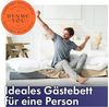Klappmatratze Faltbar Extra Dick - Gästematratze Klappbar für Bequemen Schlaf - Gästebett Klappbar als Klappbett - Faltmatratze Indoor & Outdoor - Matratze Einfacher Aufbau - Reisematratze Futon Bild 3