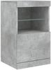 vidaXL Sideboard mit LED-Leuchten Betongrau 41x37x67 cm 836682 Bild 3