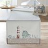 Home-trends24. de Tischläufer Maritim Leuchtturm Tischläufer Tischdecke Tischdeko 40x140cm Bild 2