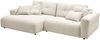 KAWOLA Sofa MIKA Ecksofa Cord cremeweiß Longchair links 86 x 167 x 276 cm Bild 3