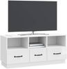 vidaXL TV-Schränk Hochglanz Weiß 102 x 34,5 x 47 cm Holzwerkstoff 895369 Bild 2