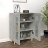 Sideboard Betongrau 69,5 x 34 x 90 cm Holzwerkstoff [812118] Bild 3