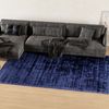 Viskose Teppich »Chester« 230 x 160 cm - blau Bild 2