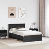 vidaXL Bettrahmen mit Kopfteil Schwarz 137 x 203 cm Holzwerkstoff 3408859 Bild 3