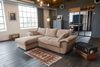 KAWOLA Sofa DAMETO Ecksofa Bettsofa Schlafsofa mit Stauraum Cord braun Recamiere links 77 x 174 x 266 cm Bild 4