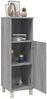 vidaXL Badschrank Grau Sonoma 30x30x95 cm Holzwerkstoff 815607 Bild 5