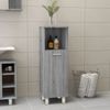 vidaXL Badschrank Grau Sonoma 30x30x95 cm Holzwerkstoff 815607 Bild 1