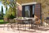4er Set Star Gartenstuhl grau Aluminium Bild 2