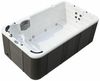 PureHaven Swim Spa 400 x 230 x 131 cm Gegenstromanlage und Swim Jets 21 Hydromassagedüsen UV-Wasseraufbereitung Ozondesinfektion Farblicht 4250 L Bild 4