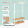 Relaxdays Garderobe offen Kleiderstangen & Ablagen Bild 5
