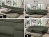Mks Möbel 'Pedro L-Form' Ecksofa mit Schlaffunktion, verstellbaren Kopfstützen & Bettkasten, Grün, Boucle, mit Topper, links Bild 2