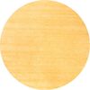 Gabbeh Teppich - Softy - Uni 150 x 150 cm - gold - rund Bild 3
