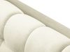 Micadoni Ecksofa Mamaia 5-Sitzer Rechts Samt Bluvel Helles Beige schwarze Beine Bild 4