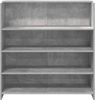 vidaXL Empfangstheke Betongrau 100x50x103,5 cm Holzwerkstoff 3324163 Bild 5