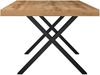 Esstisch Elgin 4 210-310x80x100 Holzwerkstoff Schwarz/Wotan Eiche Bild 5