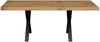 Esstisch Elgin 4 210-310x80x100 Holzwerkstoff Schwarz/Wotan Eiche Bild 3