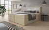 Boxspringbett Reposito mit LED, USB und Stauraum 200x200 Beige H3 (70-100kg) Bild 2