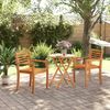vidaXL Gartentisch Klappbar Ø70x75 cm Massivholz Akazie 4004910 Bild 3