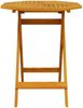 vidaXL Gartentisch Klappbar Ø70x75 cm Massivholz Akazie 4004910 Bild 4