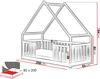 Kinderbett Bapol mit Lattenrost Flex aus Buchensperrholz (Farbe: Cashmere) Bild 4