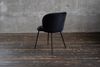 KAWOLA Stuhl LENA Esszimmerstuhl Velvet schwarz 78 x 53 x 54 cm Bild 5