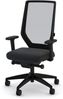 ASSMANN Bürostuhl Streamo Synchronmechanik mit Netzrücken Schwarz 65x61x116cm Textil Bild 4